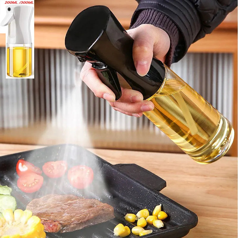 Portable Spray Bottle for BBQ, Camping & Baking-200/300ml Olive Oil Dispenser